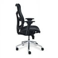 thumbnail image 2 of Rand Ergonomic Mesh Executive Office Chair with Black Mesh Seat, Black Mesh Back, Stylish Black Frame for Computer Desk Use, 2 of 2