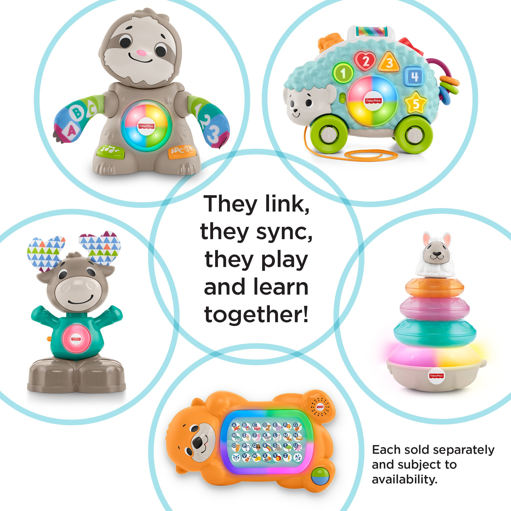 Fisher-Price Linkimals Musical Moose Baby & Toddler Learning Toy with Interactive Lights & Songs - image 7 of 7