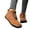 Brown, variant on Women's Mens Fleece Lined Non Slip Hiking Boots Comfortable Ankle Snow Booties Waterpoof Trekking Camping Shoes