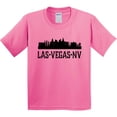 thumbnail image 3 of Inktastic Las Vegas Nevada City Skyline Youth T-Shirt, 3 of 5