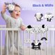 thumbnail image 5 of Juguetes sensoriales Starrykids en blanco y negro para bebés, 5 of 7