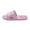 Pink, variant on Willtoo Women's Slippers Summer Comfortable Shower Beach Shoes, Flat Bottom Open Toe Bathroom Massage Slippers, Soft Bottom Side Hole Non-Slip Sandals