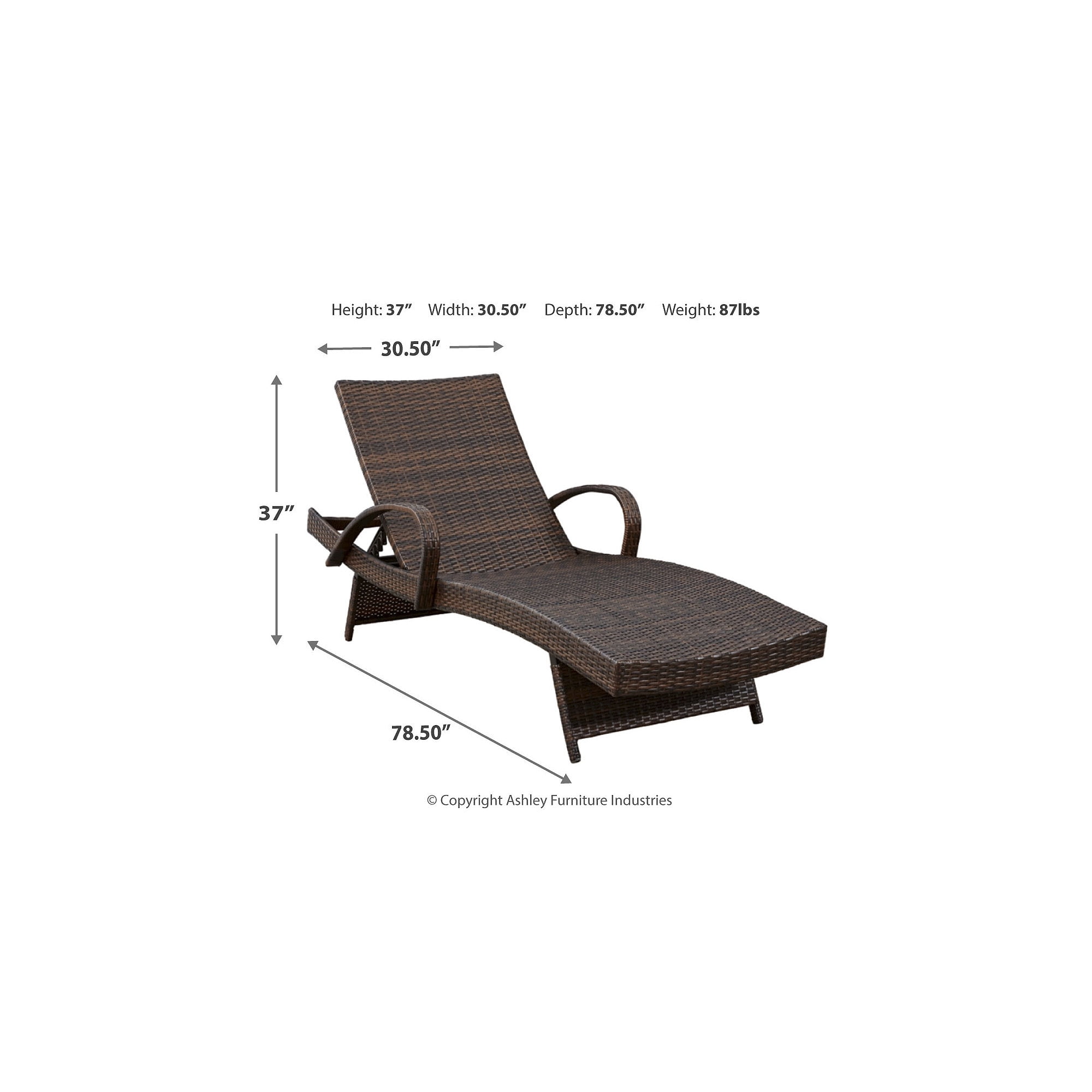 Ashley furniture sale outdoor chaise lounge