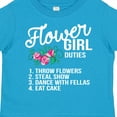 thumbnail image 4 of Inktastic Flower Girl Wedding Duties Girls Toddler T-Shirt, 4 of 5