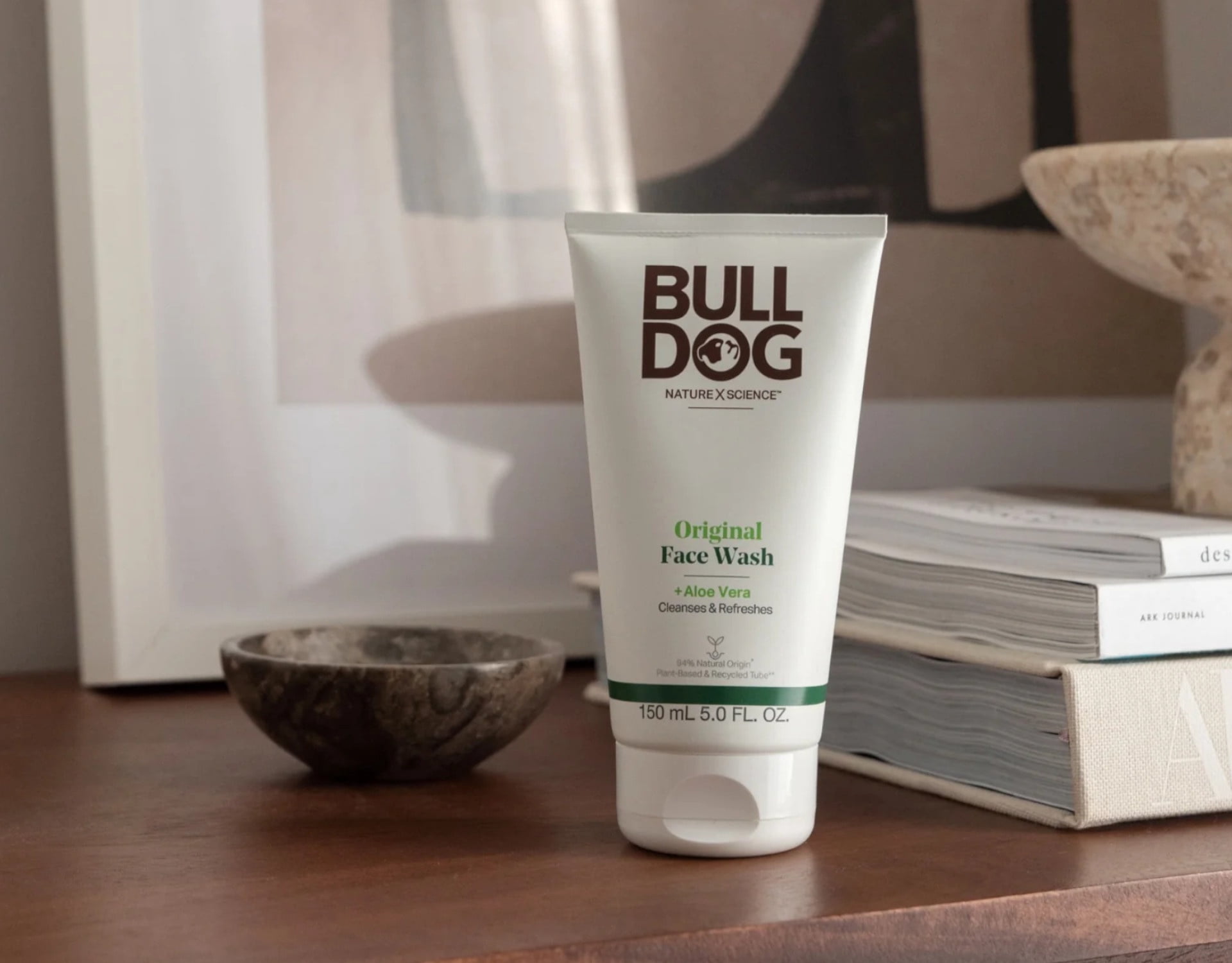 Bulldog Skincare for Men Original Face Wash, 5 Oz, 3 Pack