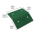 thumbnail image 3 of CIMAXIC 1pc Turtle Drying Platform Simulated Lawn Reptile Tortoise Climbing Ladder,8.66"X7.87"X2.05", 3 of 5
