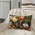 thumbnail image 5 of Goofa Elegant Still Life Roses Pattern Pillow Case – Plush & Soft Cushion Cover, Hypoallergenic Throw Pillow Case for Comfortable Sleep with Envelope Closure-20"x30", 5 of 6