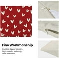 thumbnail image 6 of Valentine''s Day Pillow Covers 18x18 Set of 2, Love Heart Red Throw Pillow Covers Valentine''s Day Decorative Pillowcase Valentine''s Day Decor for Home Couch Sofa Outdoor, 6 of 6