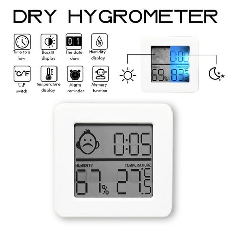 

Christmas Home Ultra-Thin And Smart Home Electronic Digital Indoor Dry Humidity Meter