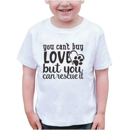

7 ate 9 Apparel Kids Pet Lover Shirts - Pet Rescue White T-Shirt 12 Months