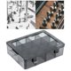 thumbnail image 3 of Caja de Almacenamiento de Herramientas, Contenedor, Organizador de Cajas, Apible con Tapas, Organizador de Manualidades, Contenedor de Exhibición Pa , 12 rejils 12 rejillas shamjiam Contenedor de almacenamiento, 3 of 8