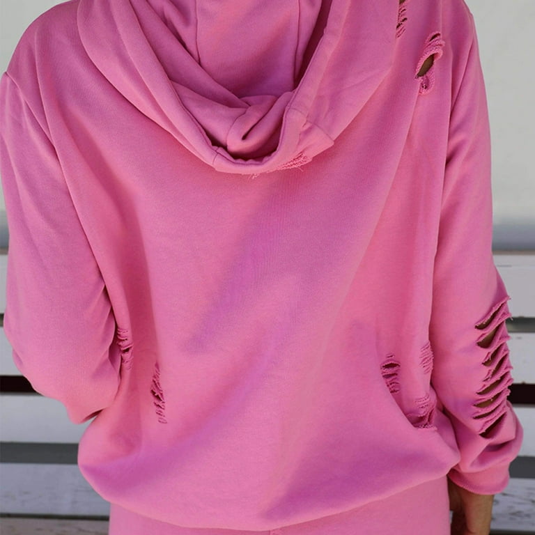 Casual Pocket Hooded Long Sleeve Two Pieces(7 Colors) Casual Pocket Hooded Long Sleeve Two Pieces(7 Colors)