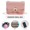 thumbnail image 2 of Topbathy Woman Crossbody Bag Pattern Small PU Shoulder Tote Pink 1Pack, 2 of 6