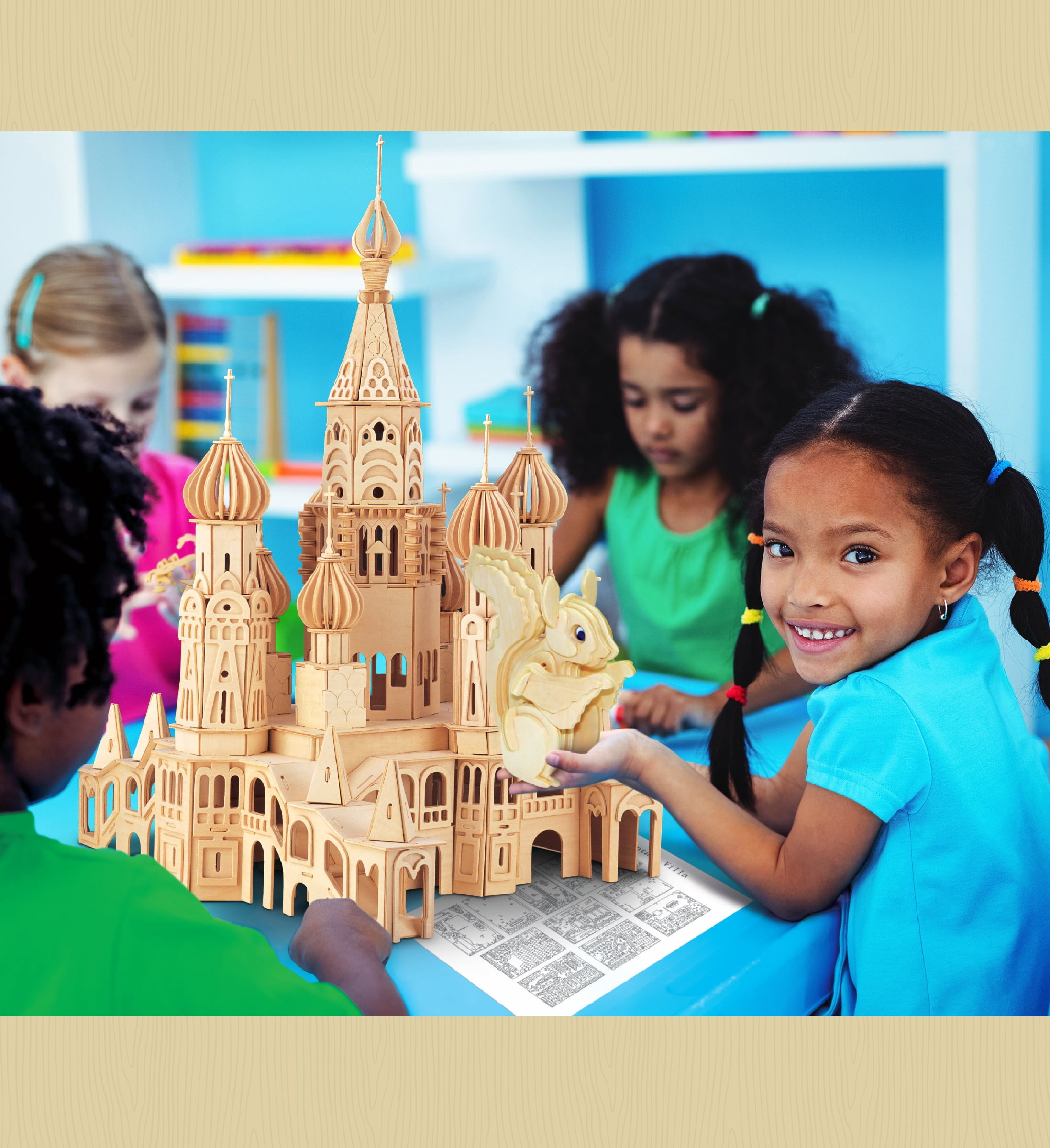 Puzzled - St. Petersburg Church - 3D Jigsaw Puzzle - 705 Pieces