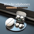 thumbnail image 6 of Mini Sleep Earbuds Bluetooth 5.3 HiFi Stereo Earphones Low Latency Wireless Earbuds with Mic for Work,Music B, 6 of 10