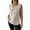 Khaki, variant on Wyobmus Linen Tank Tops for Women Sleeveless Loose Cotton Tops Button Down Crewneck Casual Summer T Shirt S-3X White