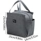 thumbnail image 5 of Bolsa para lonchera, bolsa para lonchera de tela Oxford y papel de aluminio, bolsa para transporte de almuerzo para preservación del calor, bolsa para almuerzo a prueba de fugas, bolsa para almuerzo para picnic, trabajo, escuela, viajes, camping Rojo Verde Cocina, Decoración y Otros, 5 of 5