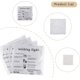 thumbnail image 1 of Lámpara de deseos de farol de cielo chino blanco, 10 paquetes de lámpara Kongming de cuerda ignífuga ovalada blanca -krygv Kaili Sencillez, 1 of 4