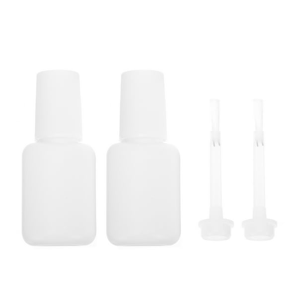 Tiny Bottles For Liquids White Plastic 11Set 2.6X1.2X0.7In