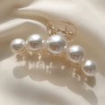 thumbnail image 2 of Pinzas para el cabello con perlas, pinzas grandes para el cabello con perlas para mujeres, accesorios para el cabello con perlas antideslizantes para cabello grueso y cabello fino, 2 of 5