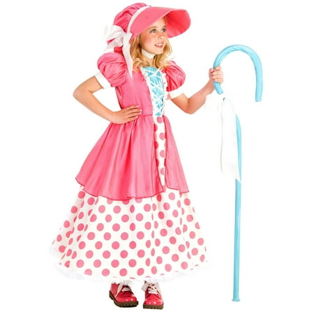 Halloween Girl's Polka Dot Bo Peep Child Costume