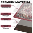 thumbnail image 5 of Boho Kitchen Rug Set of 2 Red Bohemian Farmhouse Anti-Fatigue Kitchen Mats Vintage Rubber Comfort Standing Rugs and Mats for Kitchen Sink Laundry Home Decor, 17.3 x 28+17.3 x 47 Inch, 5 of 5
