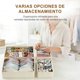 thumbnail image 3 of Organizr de Cajones, 8 Set Organizr Ropa Plegable Multifuncional, Organizres de Ropa Interior lavables, Cajas de Almacenamiento para Clasificar Corbatas, Calcetines(8PCS-Blanco Roto), 3 of 3