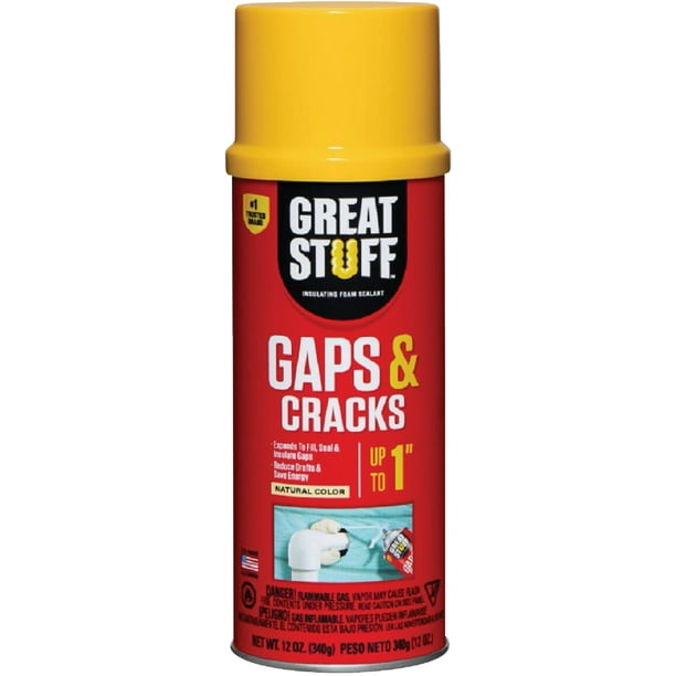 DuPont Great Stuff Gaps & Cracks Insulating Foam Sealant 12 Oz., Cream