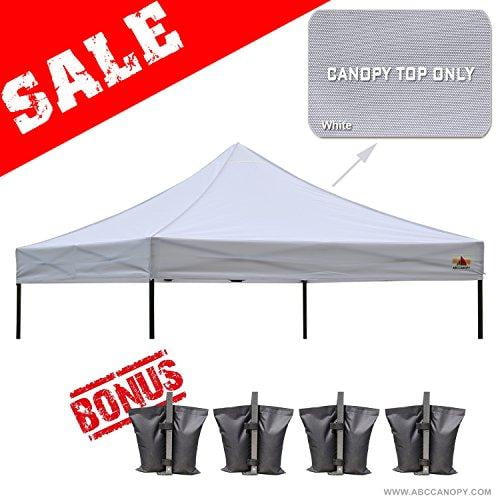 Blue ABCCANOPY 10 x 10 Canopy Top Replacement 100% Waterproof for Pop Up Canopy Portable Shade Canopy Instant Commercial Level