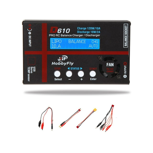 Mistaha Intelligent Lithium Battery Charger for RC Models - IMAX B6AC V2 with Multiple Charging Modes & Enhanced Safety Features