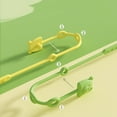 thumbnail image 3 of Trianu 4 Pack Toy Safety Straps, Adjustable Silicone Baby Pacifier Teether Straps, Toddler Toy Bottle Harness Straps for Strollers, High Chair, Cribs, Bags, BPA Free, Multi Colors, 3 of 9