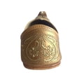 thumbnail image 2 of Mens Punjabi Jutti Sherwani Shoes Copper Cut Work Zari Khussa Shoes Handmade Ethnic Footwear US 9/ EURO 43, 2 of 4