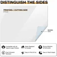 thumbnail image 6 of 20 Sheets Glossy White Printable Vinyl Sticker Paper For Inkjet Printer 8.5X11", 6 of 6