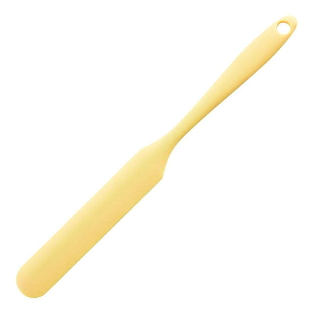 Espátula larga de silicona, rascador de repostería, estilo nórdico, duradera, resistente al calor, fácil de limpiar, para mezclar mantequilla, remover y untar