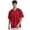 Red, variant on Toptie Mens Football Jersey Shirt, Adult Mesh Soccer Jerseys Breathable, Game Day Team Shirt-Black-L