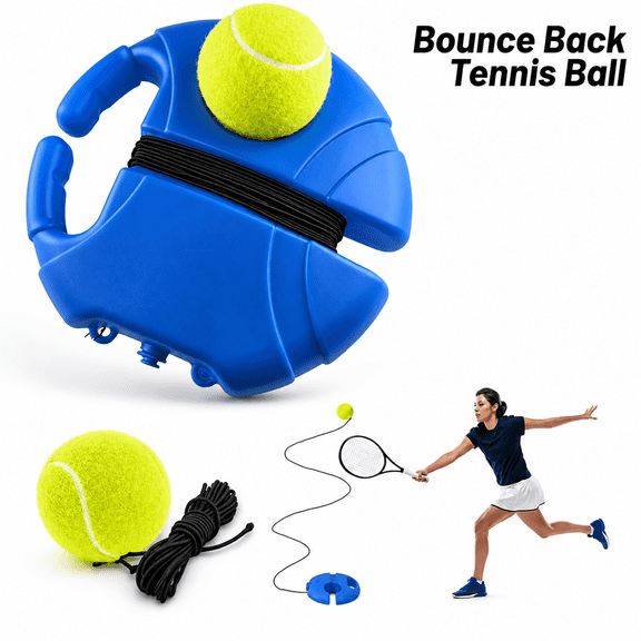 Tennis Trainer, Tennis Trainer Rebound Ball, Tennis Rebound Trainer, Tennis Training Tool Rebound Tennis Trainer for Self Practice Tennis Training Tool