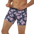 thumbnail image 2 of Sigee Flowers for Men's Boxer Briefs,Moisture Wicking and Breathable Medium, 2 of 9