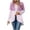 Pink-Cardigans for Women, variant on Lightweight Cardigans for Women Casual Long Sleeve Open Front Striped Cardigans Soft Draped Lapel Dusters