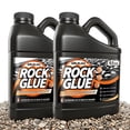 thumbnail image 1 of GRLELOU Mulch Glue for Landscaping, 4 L Fast-Drying Weather-Resistant Non-Toxic Clear Rock Glue Spray for Locking Down Rocks, Mulch, Pea Gr, 1 of 9