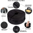 thumbnail image 6 of 18”Patio Umbrella Base Weight Bag, Round Weights for Outdoor Umbrella Stand, Waterproof Sand Bags with Durable Side Handle for Garden, Beach, 6 of 9