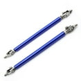 thumbnail image 2 of Xotic Tech Adjustable 10"-13" Front Bumper Lip Splitter Diffuser Strut Tie Bar Support Rod Universal for Car, Blue, 2 of 8