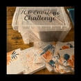 thumbnail image 2 of Conjunto de Cajas de DesafíO de 100 Sobres Manera FáCil y Divertida de Ahorrar 10,000, Caja de DesafíO de Ahorro de Dinero de 100 Sobres, 2 of 8