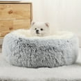 thumbnail image 2 of DABEI Soft Long Plush Cat kennel dog kennel winter warm pet bed Cat Bed Cat Mat Animals Sleeping Sofa, 2 of 20