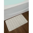thumbnail image 2 of Leaves Bath Mat, Classic Style Nature Foliage Pattern with Botanical Branches, Plush Bathroom Decor Mat with Non Slip Backing, 29.5" X 17.5", Mauve Taupe and Eggshell, by Ambesonne, 2 of 2