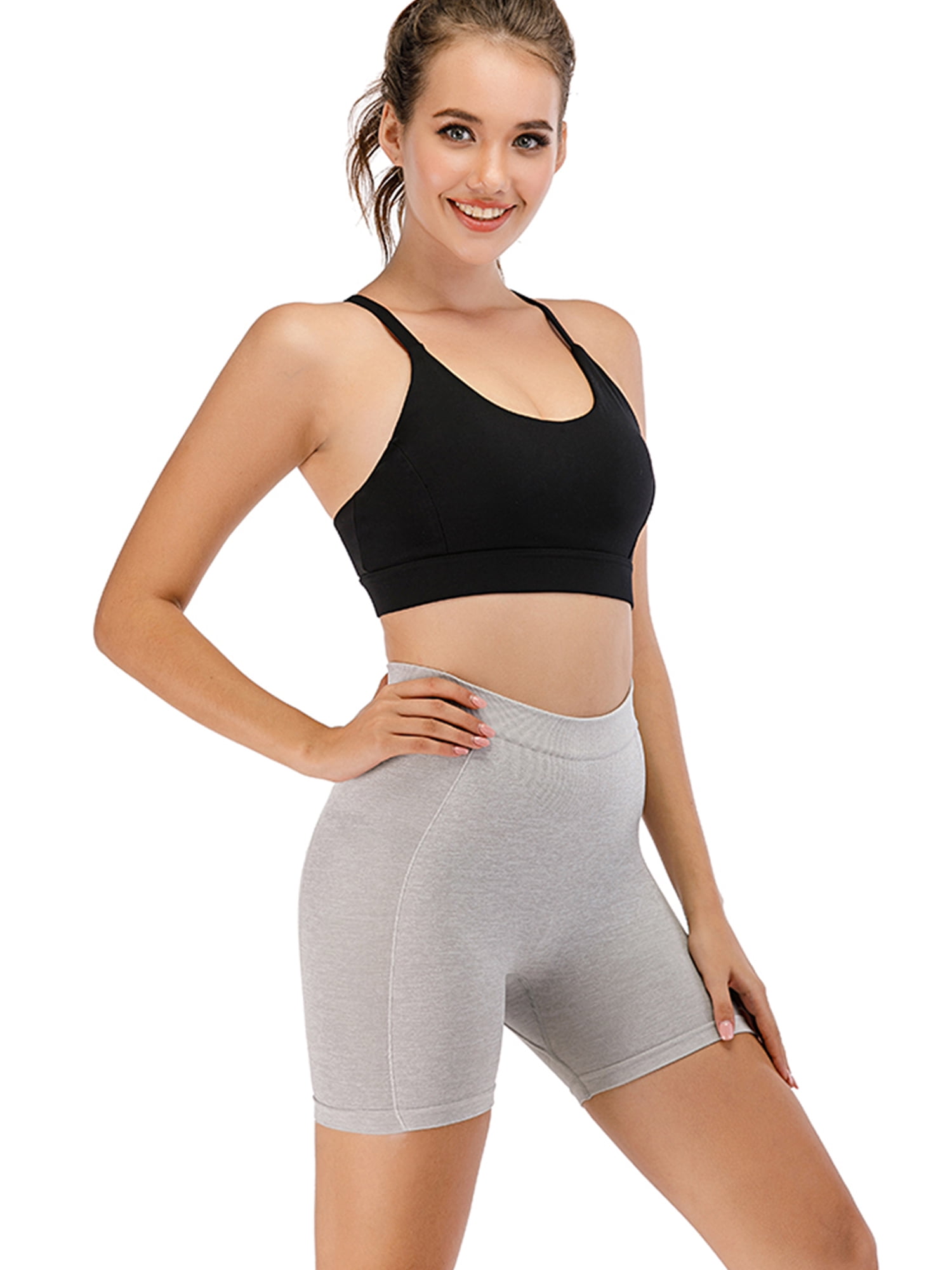 biker shorts with tummy control