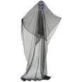 thumbnail image 3 of Fantasma colgante de Halloween, accesorios de terror, decoraciones aterradoras de Halloween para bares, casas embrujadas, parques de atracciones, color negro, 3 of 10