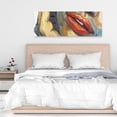 thumbnail image 2 of Irresistible lips closeup - 16"x48" canvas - Print on demand, 2 of 5