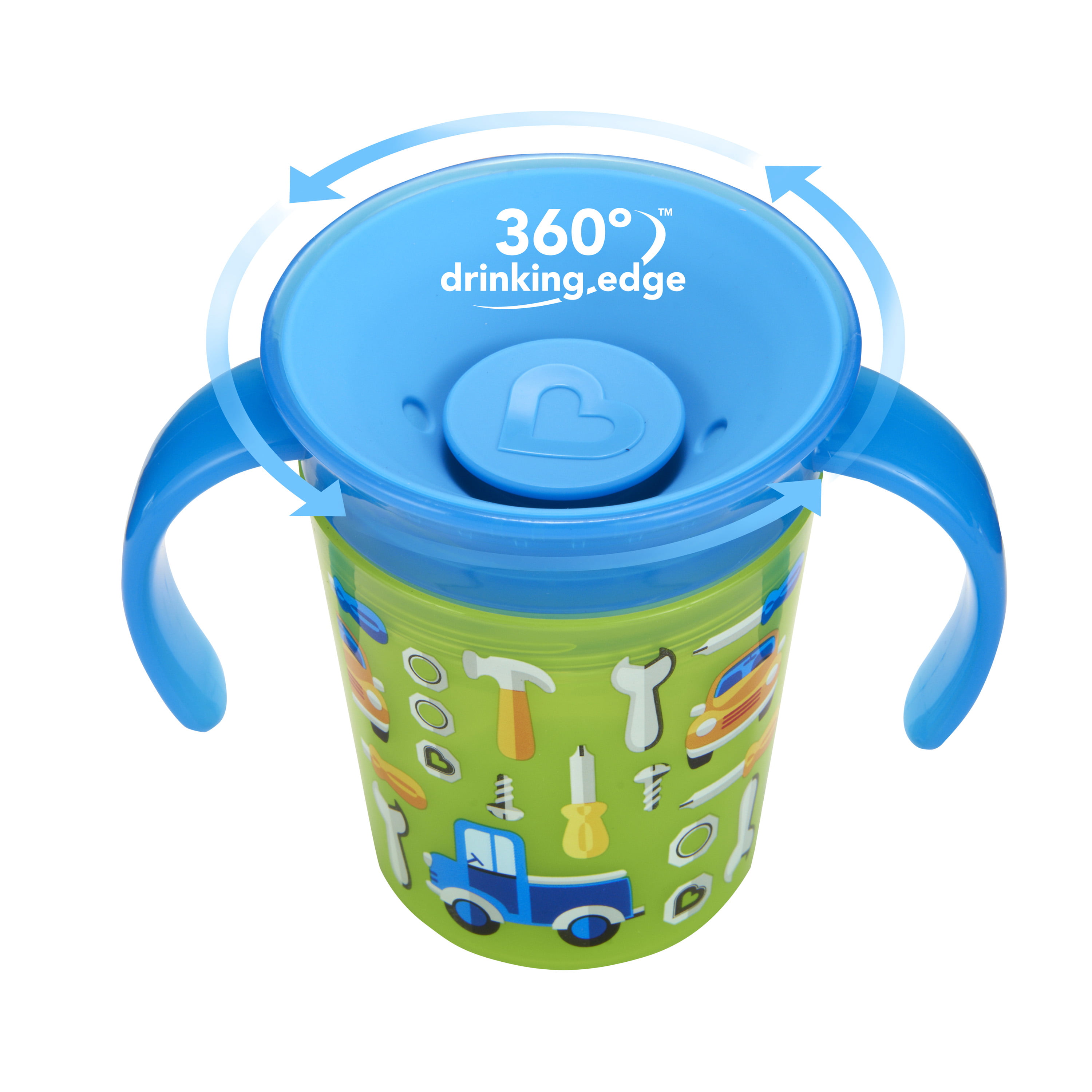 Munchkin® Miracle® 360 Trainer Cup and Snack Catcher, 4 Piece Set,  Blue/Green - Yahoo Shopping