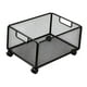 thumbnail image 3 of Carrito de archivos con ruedas para oficina, organizador de archivos con ruedas móvil, cesta de almacenamiento 30 cm x 38 cm x 23 cm, 3 of 9
