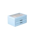 thumbnail image 5 of Powder Blue Lift Top Jewelry Box, 5 of 7